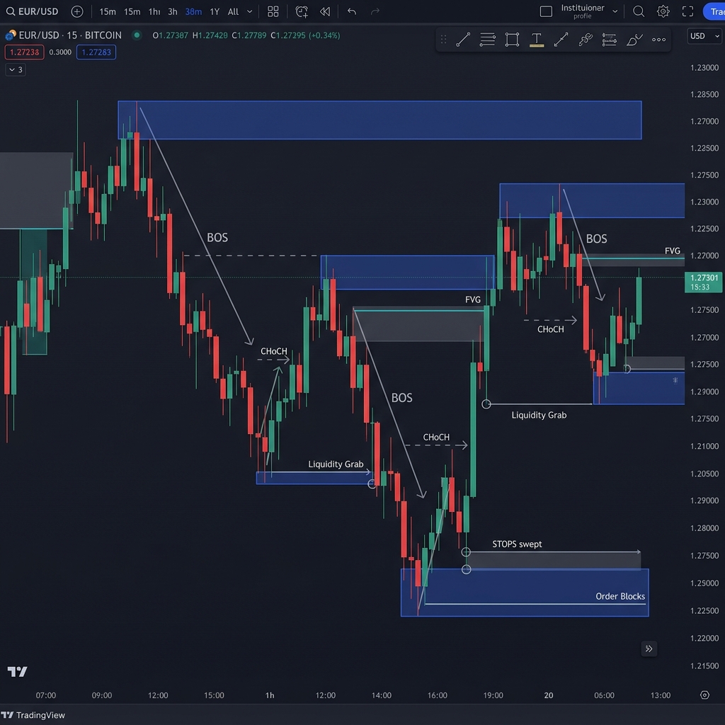 Order Block SMC Trade